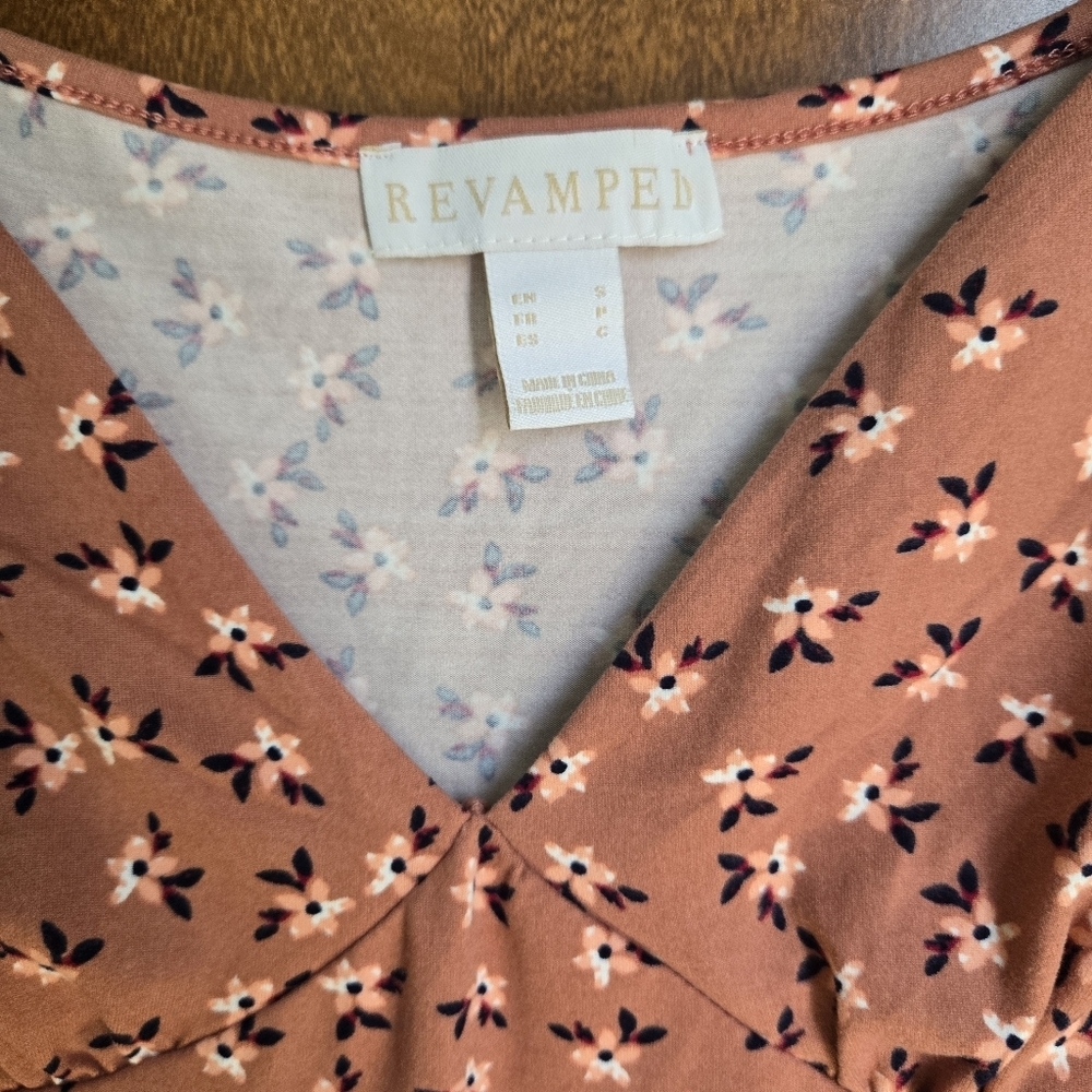 Revamped Pink Smocked Mini Dress - Picture 3 of 3